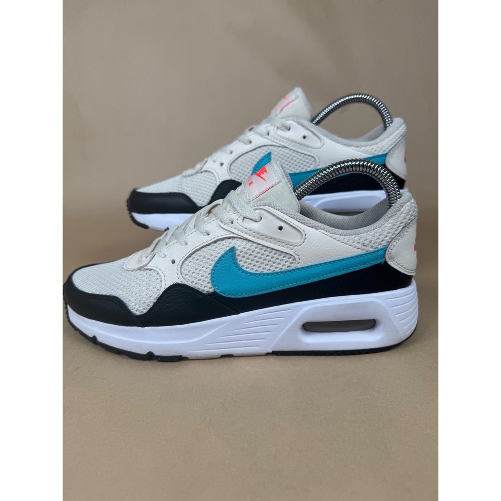 Nike Air Max SC Sail Black Light Armory Blue CW4554-104 Womens 8 Sneaker